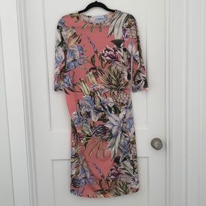 Bluebelle Maternity Floral Bodycon Dress